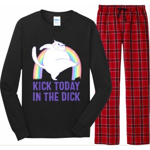 Kick Today In The Dick Long Sleeve Pajama Set