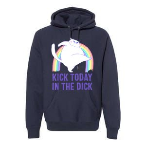 Kick Today In The Dick Premium Hoodie