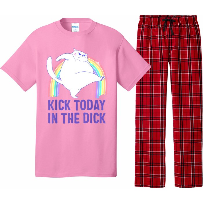 Kick Today In The Dick Pajama Set