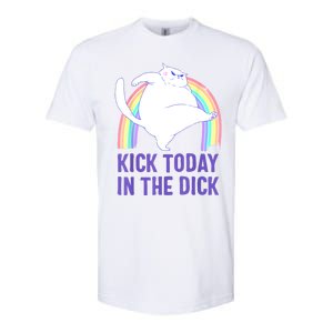 Kick Today In The Dick Softstyle CVC T-Shirt