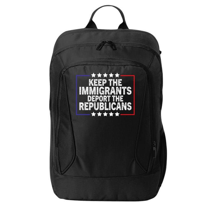 Keep The Immigrants Deport The Republicans City Backpack