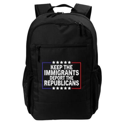 Keep The Immigrants Deport The Republicans Backpack