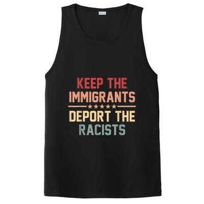 Keep The Immigrants Deport The Racists Anti Racism PosiCharge Competitor Tank