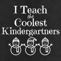 Kindergarten Teacher I Teach Coolest Kindergartners Snowman 11oz C Handle Ceramic Mug