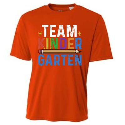 Kindergarten Team Kindergarten Squad Team Kindergarten Gift Cooling Performance Crew T-Shirt