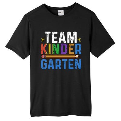 Kindergarten Team Kindergarten Squad Team Kindergarten Gift Tall Fusion ChromaSoft Performance T-Shirt