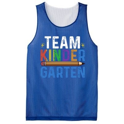 Kindergarten Team Kindergarten Squad Team Kindergarten Gift Mesh Reversible Basketball Jersey Tank