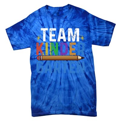 Kindergarten Team Kindergarten Squad Team Kindergarten Gift Tie-Dye T-Shirt