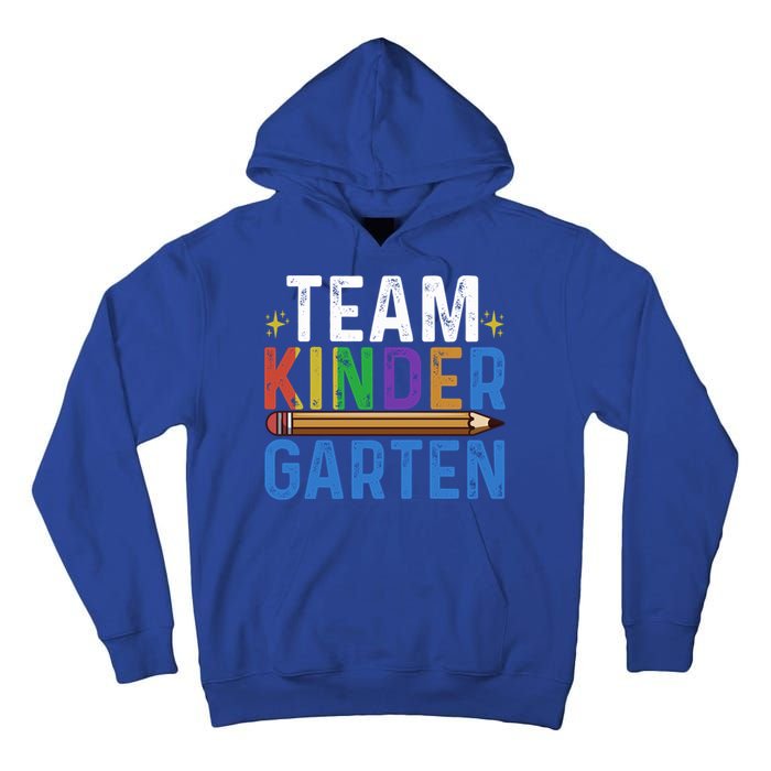 Kindergarten Team Kindergarten Squad Team Kindergarten Gift Tall Hoodie