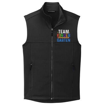 Kindergarten Team Kindergarten Squad Team Kindergarten Gift Collective Smooth Fleece Vest