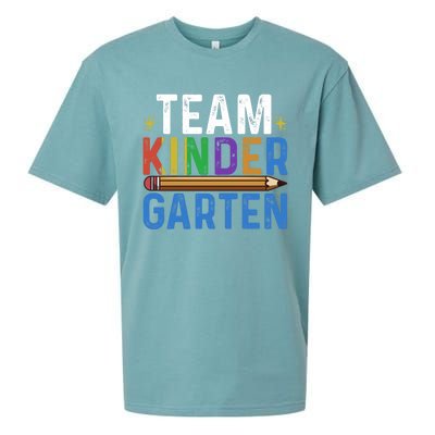 Kindergarten Team Kindergarten Squad Team Kindergarten Gift Sueded Cloud Jersey T-Shirt