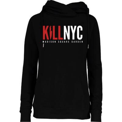 Kill Tony Killnyc Madison Square Garden Womens Funnel Neck Pullover Hood