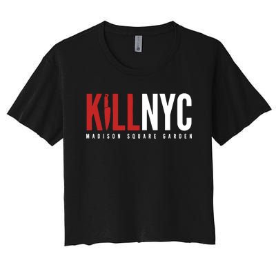 Kill Tony Killnyc Madison Square Garden Women's Crop Top Tee