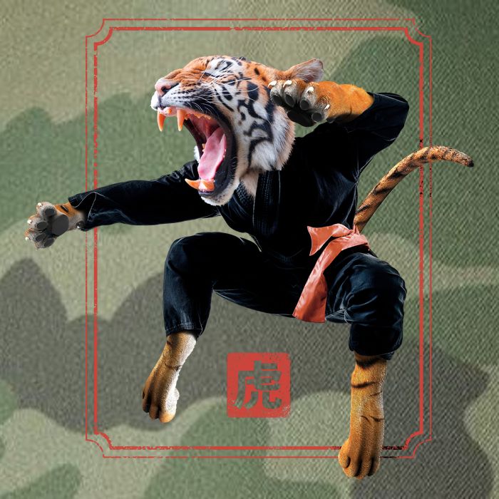 Kungfu Tiger Legacy Tie Dye Trucker Hat
