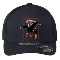 Kungfu Tiger Flexfit Unipanel Trucker Cap