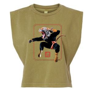 Kungfu Tiger Garment-Dyed Women's Muscle Tee