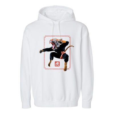 Kungfu Tiger Garment-Dyed Fleece Hoodie