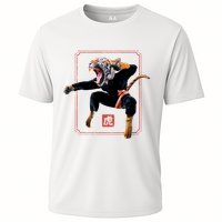 Kungfu Tiger Cooling Performance Crew T-Shirt
