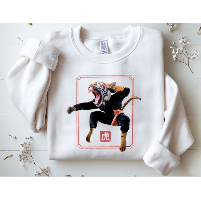 Kungfu Tiger Sweatshirt
