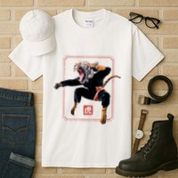 Kungfu Tiger Tall T-Shirt