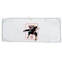 Kungfu Tiger Large Microfiber Waffle Golf Towel