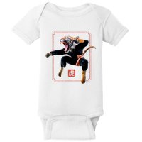 Kungfu Tiger Baby Bodysuit