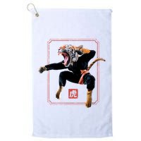 Kungfu Tiger Golf Towel
