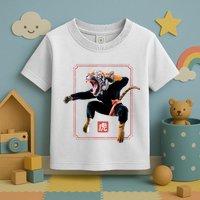 Kungfu Tiger Toddler T-Shirt