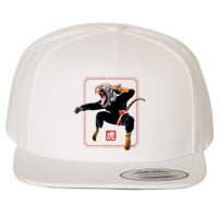 Kungfu Tiger Wool Snapback Cap