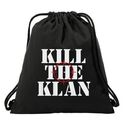 Kill The Klan Drawstring Bag