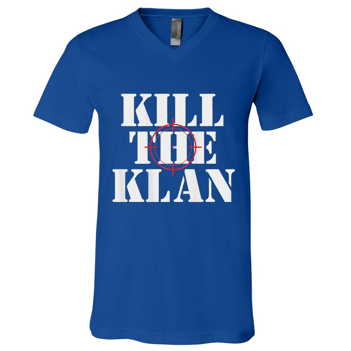 Kill The Klan V-Neck T-Shirt