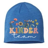 Kinder Team Kindergarten Teacher Tee 1St Day Of School Gift Sustainable Beanie