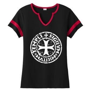 Knights Templar Ladies Halftime Notch Neck Tee