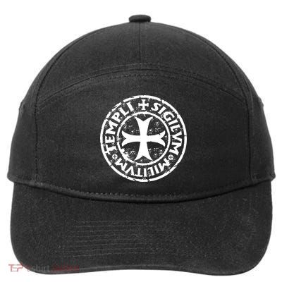 Knights Templar 7-Panel Snapback Hat