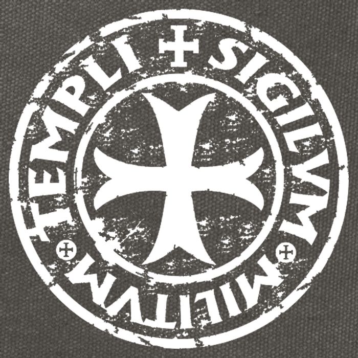 Knights Templar Cotton Canvas Backpack