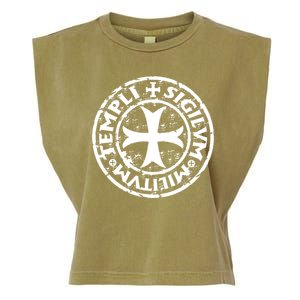 Knights Templar Garment-Dyed Women's Muscle Tee