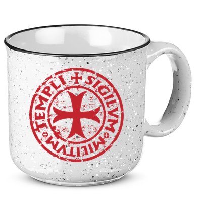 Knights Templar 15oz Campfire Ceramic Mug