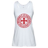 Knights Templar Ladies Essential Flowy Tank