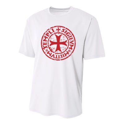 Knights Templar Youth Performance Sprint T-Shirt