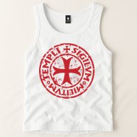 Knights Templar Tank Top