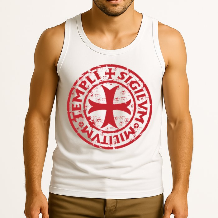 Knights Templar Tank Top