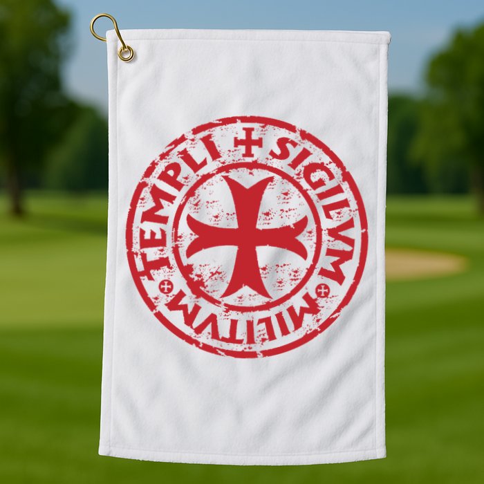 Knights Templar Golf Towel