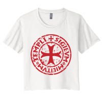 Knights Templar Crop Top