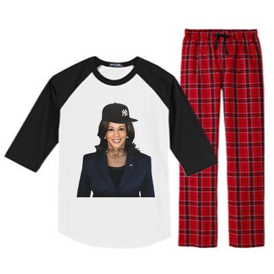 Kamala Trapper Raglan Sleeve Pajama Set