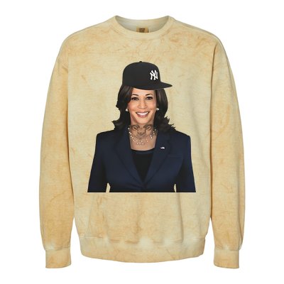 Kamala Trapper Colorblast Crewneck Sweatshirt