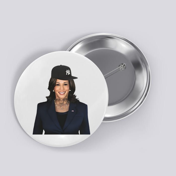 Kamala Trapper Button