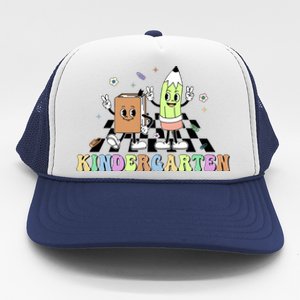 Kindergarten Teacher Life Cute Funny School Trucker Hat