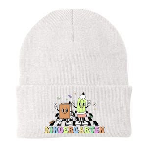 Kindergarten Teacher Life Cute Funny School Knit Cap Winter Beanie