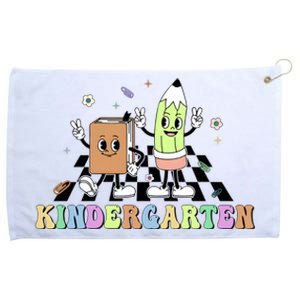 Kindergarten Teacher Life Cute Funny School Grommeted Golf Towel