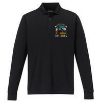 Kids This Loves Dirt Bikes Motocross Dirt Bike Performance Long Sleeve Polo